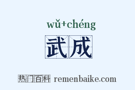 武成是什么意思的图片